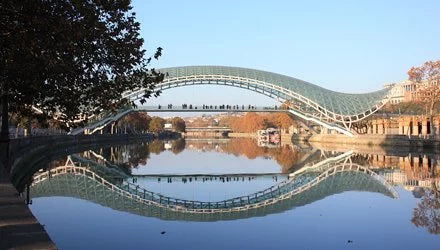 Bridge of Peace: A Symbol of Unity in Tbilisi, Georgia