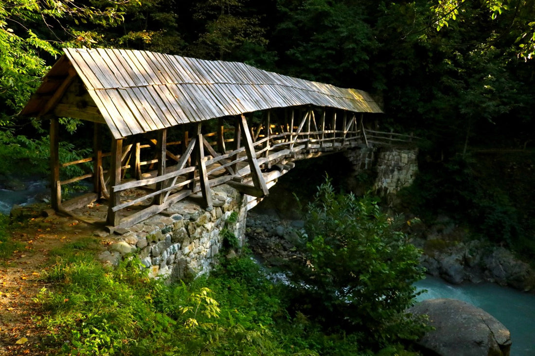 Khabelashvili Bridge: A Glimpse into Georgia's Rustic Charm